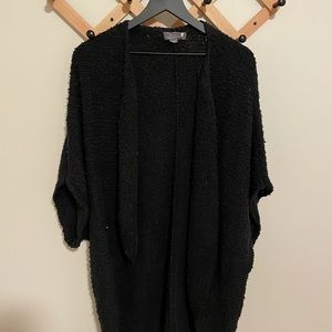 Anthropologie Drape Sweater, Size L, Black